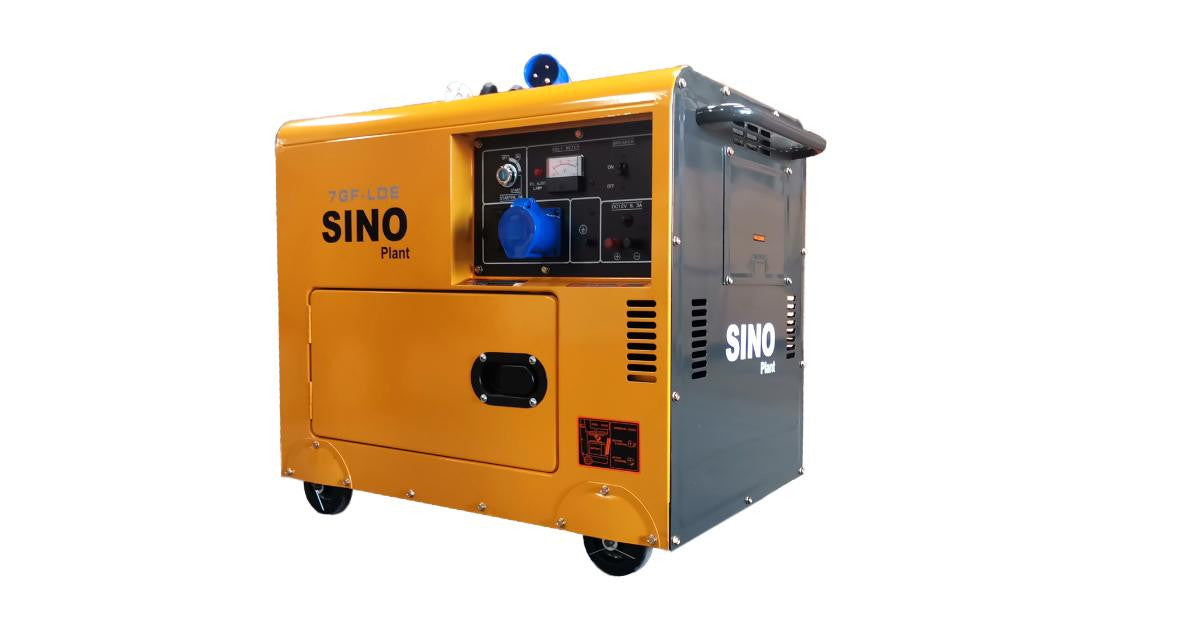 9kVA / 7kW Diesel Generator 220V Enclosed-Type
